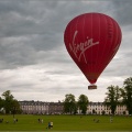 Hot air Balloon taking off from the North Inch Perth